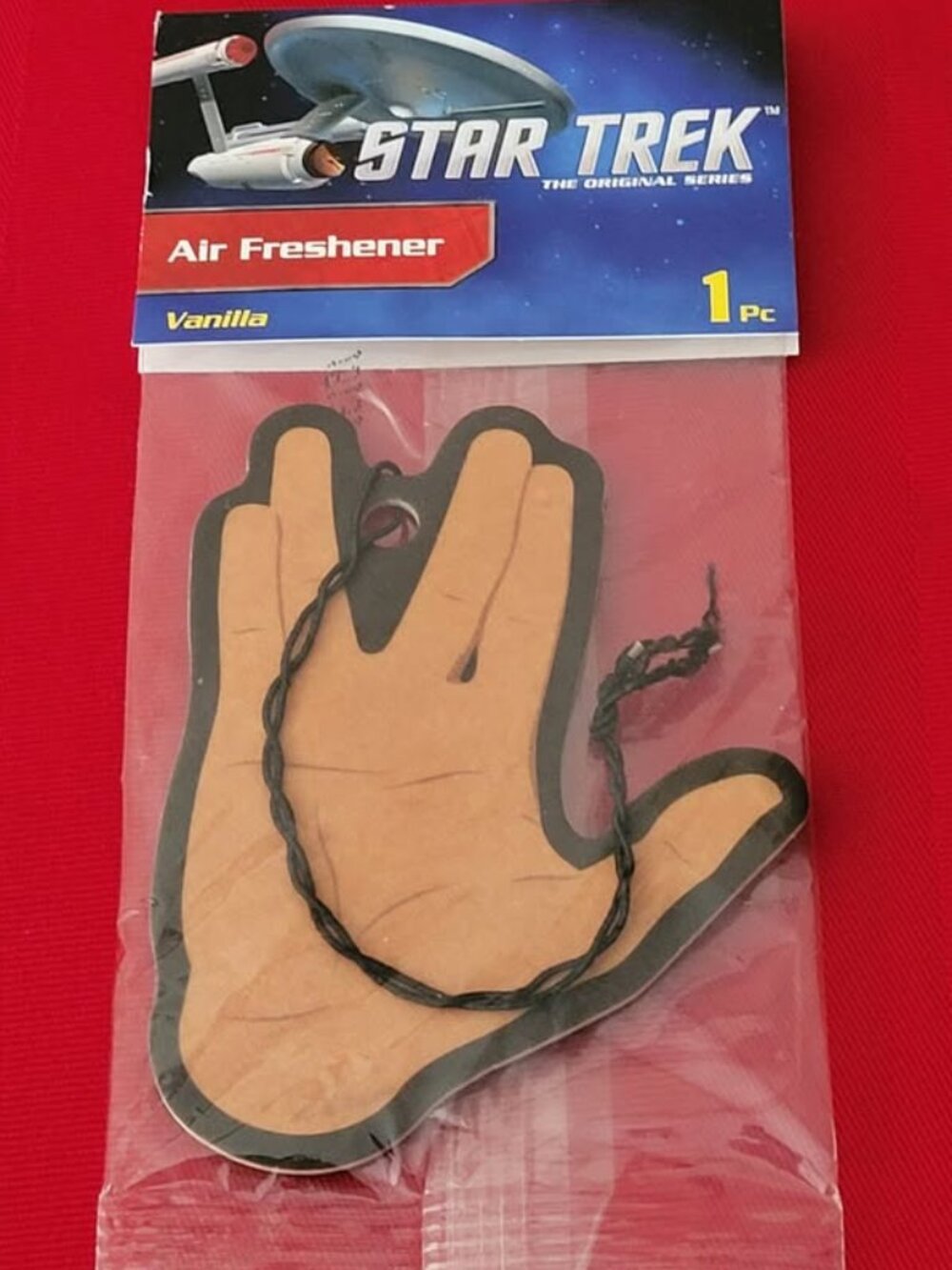 2015 STAR TREK, VULCAN, 2 IN THE PINK, 2 IN THE STINK AIR FRESHENER, STILL SEALE